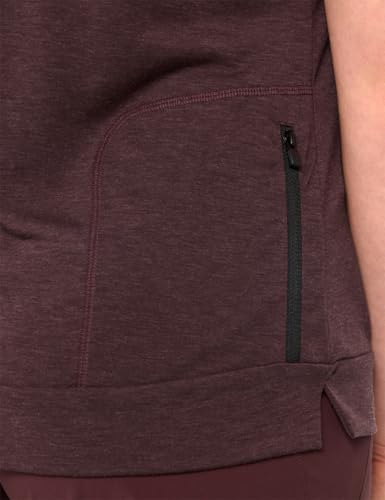 VAUDE Altissimo Q-Zip Hemd – Dark Oak – Gr. 44 – Ansicht 6