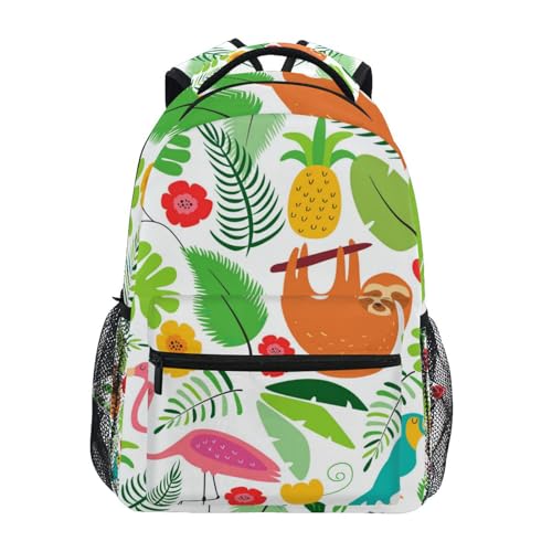 Sac à dos pour ordinateur portable étanche paresseux ananas
