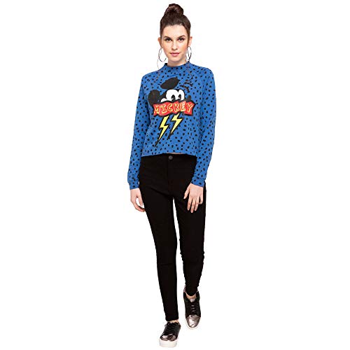 Image of ONLY Womens High Neck Graphic Print Top