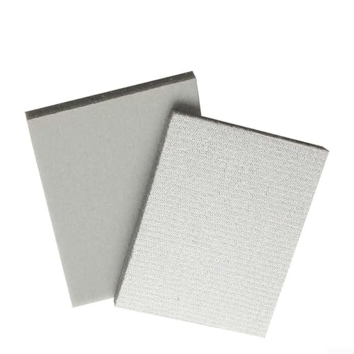 Bloque de esponja abrasiva de grado profesional con grano P300 P3000, diseñado para un acabado suave en madera, metal y piedra artificial (300-400#)