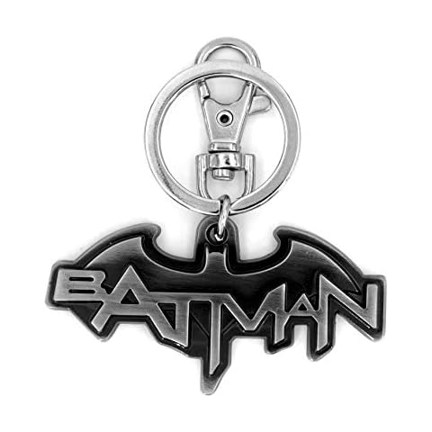DC Batman Logo Pewter Key Ring Cover