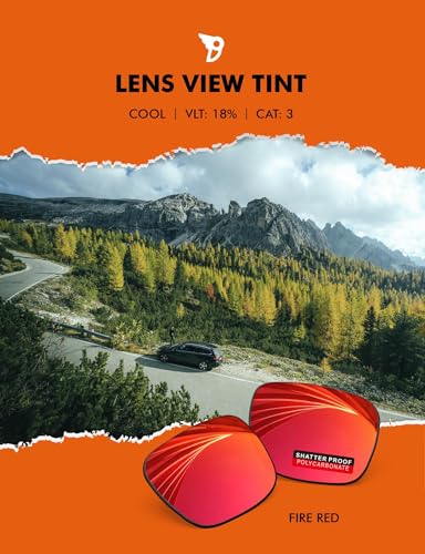 Image of PRO+ Polycarbonate Replacement Lenses Compatible with Ray-Ban Meta Wayfarer RW4006 & Gen 2 RW4012 50mm Sunglasses