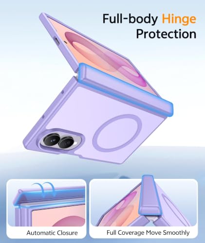 Image of FNTCASE for Galaxy Z Fold 8 Case: Compatible with MagSafe Hinge Protection