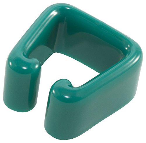 Caplugs capuchon plastique U vert 1.625 x 1.375 pouce lot de 20