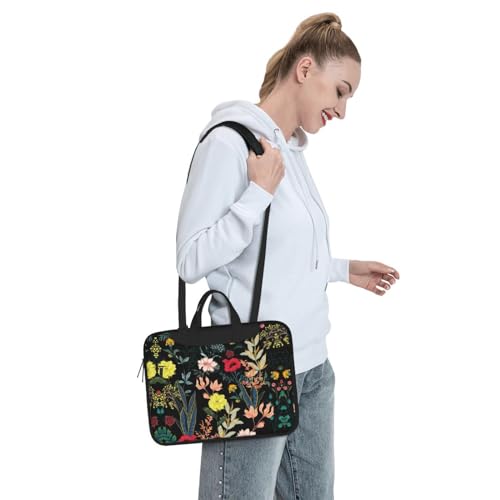 Bolsa para laptop boho colorida 13-15.6 pulg miniatura 7
