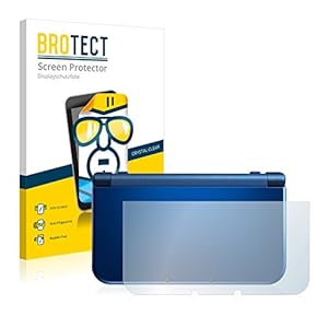 BROTECT Displayschutzfolie Nintendo New 3DS XL (Gehäuse) 2 Stück