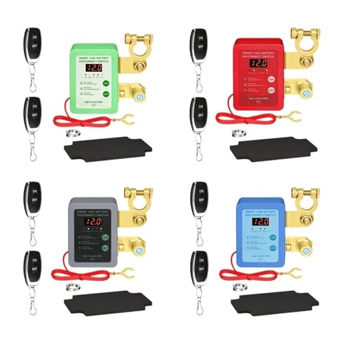 Interrupteur d'arrêt de batterie contre la décharge auto 12V 240A LED - 5