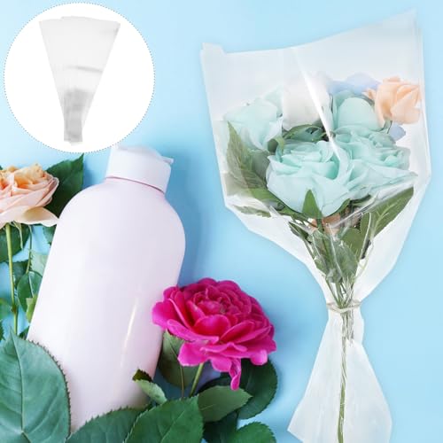 Compositions de fleurs protégées des déchirures grâce au plastique solide - 6