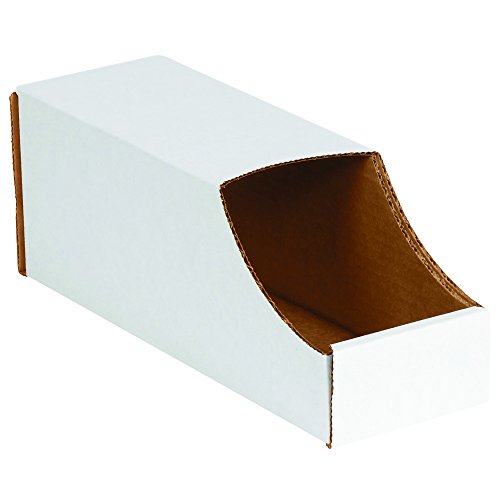 BOX USA BBINB412 Stackable Bin Boxes, 4