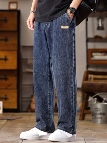 Image of Lymio Jeans for Men | Denim Jeans for Men | Baggy Loose Fit Pants (LU-66-69)