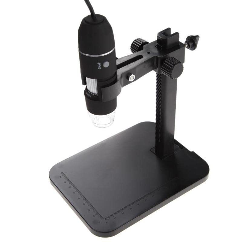Microscopio digital de laboratorio 1000X con cámara USB y repuestos de soporte 4
