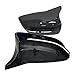 Side Mirror Cover 2017-2022 Compatible For BMW G42 G20 G28 G22 G23 G26 I4 G30 G38 G11 G12 G14 G15 G16 LHD F90 M5 Look(Carbon Fiber Look)