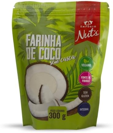 Empório Nut's Farinha De Coco Branca - - 300G