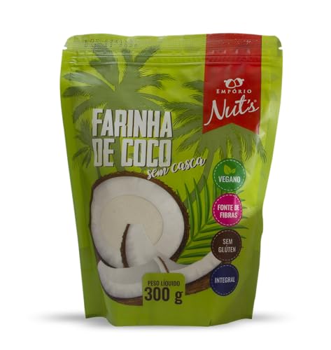 Empório Nut's Farinha De Coco Branca - - 300G