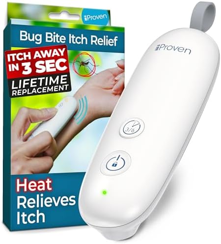 Amazon.com: iProven Bug Bite Heat Treatment Device, 3-Second Itch ...