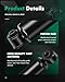 SCITOO Shocks for Grand Cherokee (Rear 2Pcs), Rear Gas Struts Shock Absorbers Fit for Jeep Grand Cherokee 1999 2000 2001 2002 2003 2004 with 344342 37162 amortiguadores (EXCEPT UP COUNTRY SUSPENSION)