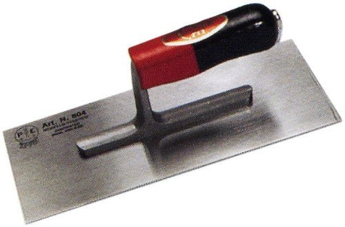 Deutsch Geschweißte Stahlkelle 240x100 mm Pavan Kunst. 804 / S Holzgriff