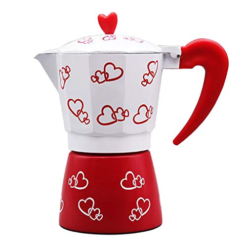 Baoblaze 300/150ml Espresso Moka Pot Alumínio Cafeteira - 3 xícaras