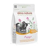 Almo Nature Puppy Croquettes pour Chien XS-S au Poulet 2 kg – Aliment Complet pour Chiots de Petite et Très Petite Taille