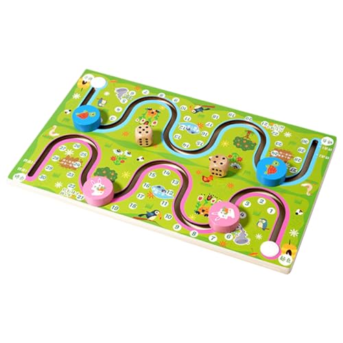 Juego De Laberinto De De Coche, Juego De Placas De Motricidad Fina De Madera - Sensory Educational Learning Presidente Presidente Para El Juego Number Maze Ofrece Experiencia Interactiva