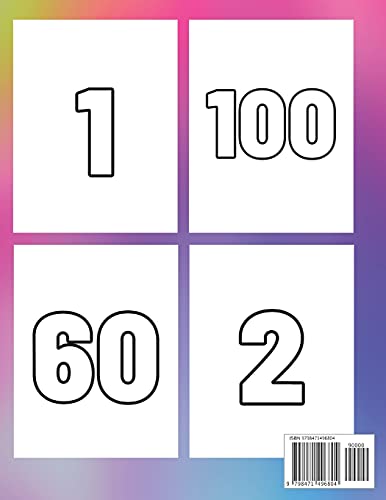 Number Coloring Book For Kids Ages 1-3: Educational Activity Coloring Book For Children With Fun.