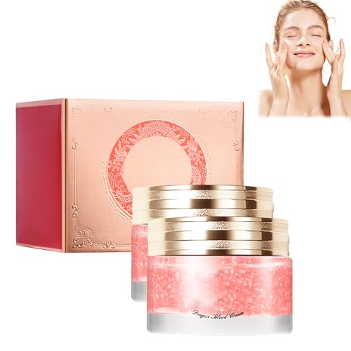 2Pc Crema Facial De Sangre De Dragón,Retinol Placenta Royal Dragon Blood Cream,Crema De Sangre De Dragón De Placenta De Retinol,Crema Facial De Sangre De Dragón Real,Mejorando La Piel Seca (B)
