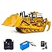 TOUCAN RC HOBBY 1/10 RC Hydraulic D11T Bulldozer Heavy Duty Metal Radio Control Giant Dozers for Adult