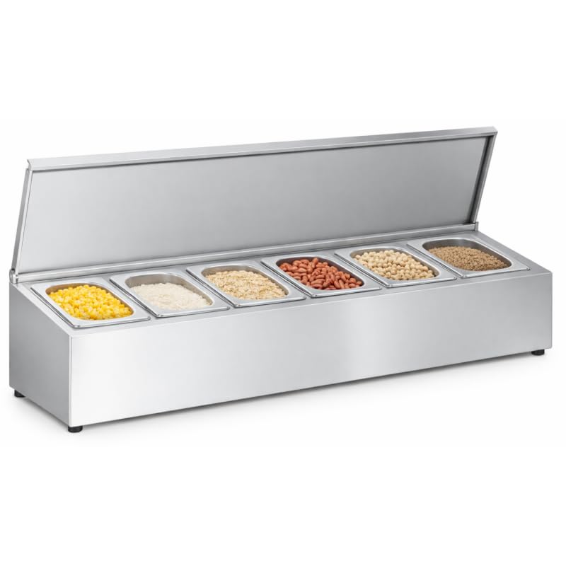 Générique Supporto per Vasche Gastro GN 1/6-6 Slot