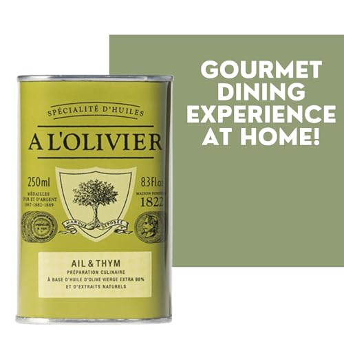 Aceite de oliva con ajo y tomillo 250 ml miniatura 4