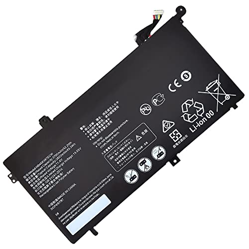 11.4V 42.2Wh 3700mAh HB46K497ECW Batteria di Ricambio per Huawei Matebook D Series