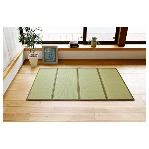 MIINA Japanese Traditional Igusa (Rush Grass) Tatami Mattress, Japanese futon mattres, Floor Mattress,for Twin futon (39”x78”)