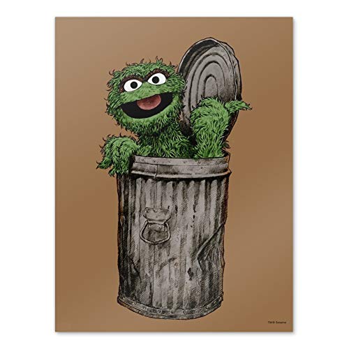 Oscar The Grouch Home Office Sign