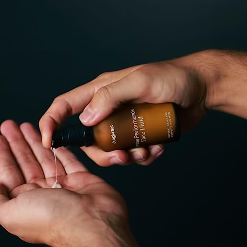 JUNGKRAUT Alpine Performance Face Fluid for men 1x50ml, natural face cream with hyaluronic acid, anti-aging, intense moisture - Image 4