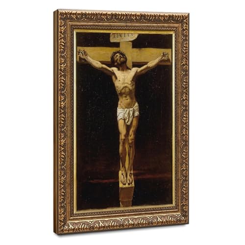 Impression sur toile Christ sur la croix Léon Bonnat : sublimez votre décoration murale de bureau