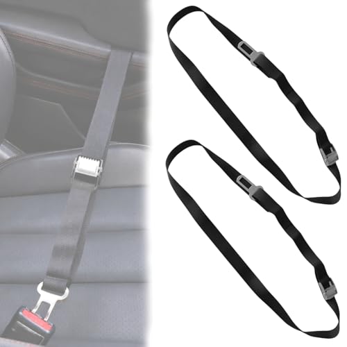Twowinds - Protección Antirrobo para Autocaravanas, Camper, Coche, Camión - Bloqueo Puertas Delanteras - Correa (2 unidades)