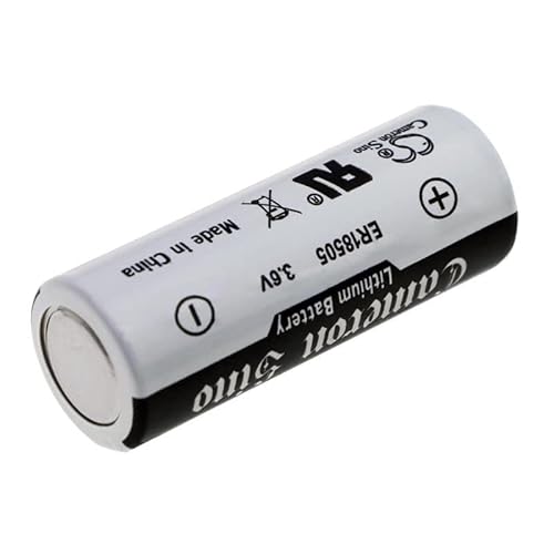 Sparepart: Coreparts Battery For Er18505 14.40Wh Li-Socl2 3.6V 4000Mah, Er18505 (14.40Wh Li-Socl2 3.6V 4000Mah Black For Application: Water Meters, Ga