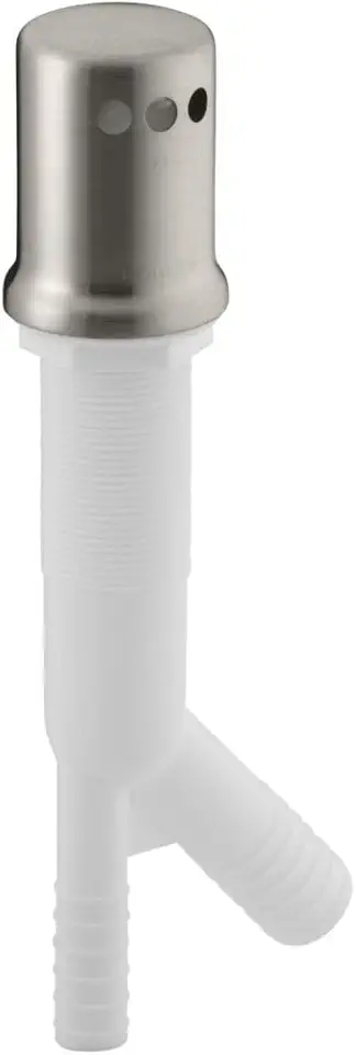 Kohler k-9110-vsエアギャップボディカバー付き、鮮やかなステンレス One Size K-9110-VS 1