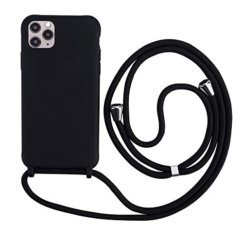 TANGNI Funda para Huawei P40 Funda,[Reforzar la versión con Cuatro Esquinas] Funda Protectora de Silicona de Piel de Goma TPU a Prueba de Goma- Negro