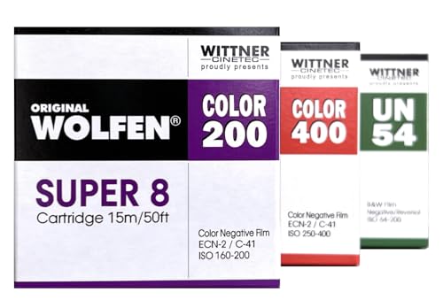 WOLFEN Color 200 Super 8 pellicule negative couleur ISO 160 200 pour camera retro - 3