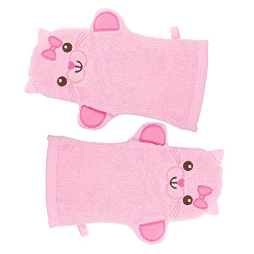 Beavorty 10 Peças Luvas De Banho Escova Esfoliante Corporal Toalhas De Massagem Animais Luvas De Ban