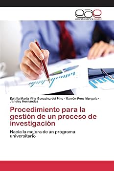 Paperback Procedimiento para la gestión de un proceso de investigación [Spanish] Book