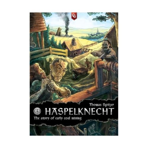 Capstone Games: Haspelknecht: The Story of Early Coal Mining Strategy Board Game, 2-4 Players, Ages 12+, 90 to 120 Minute Game Play