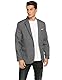 COOFANDY Sakko Herren Sportlich Slim Fit Modern Anzugjacke für Hochzeit Party Business Grau XXL