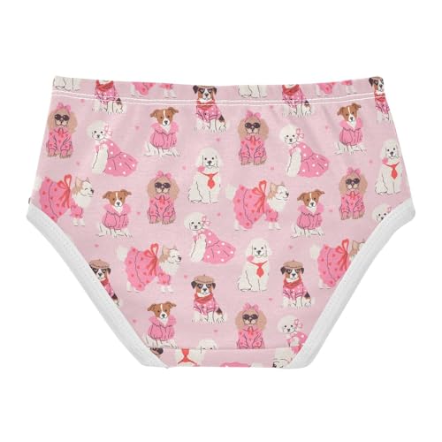 Girls' Underwear Fashionable Dogs Cotton Stretch Comfort Toddler Panties2