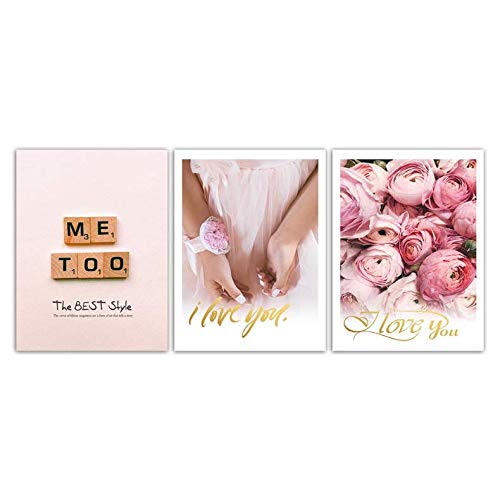 Peinture fille rose en impression HD sur toile premium, art mural raffiné 50x70cm