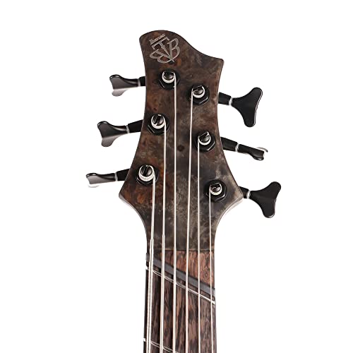 Ibanez Btb806Mstgf Btb 6-String Electric Bass Guitar (Right-Hand, Transparent Gray Flat) #TOP3