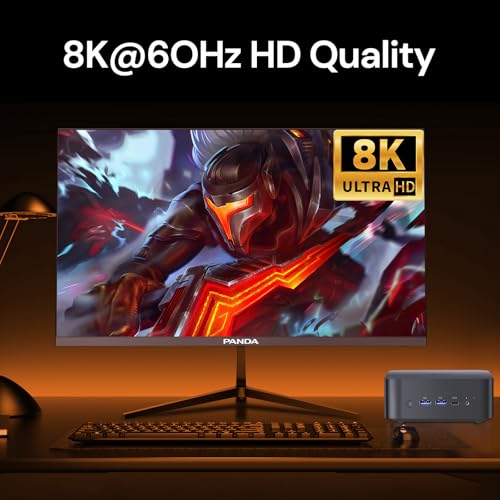 Image of Reatan Mini PC Gaming OCuLink AI AMD Ryzen 7 255, Mini Computers, Built-in Dual Speakers, 2.5Gbps LAN,HDMI 2.1, 8K USB 4.0 Wi-Fi 7 /BT5.4 Barebone, NO RAM, NO Storage, NO System