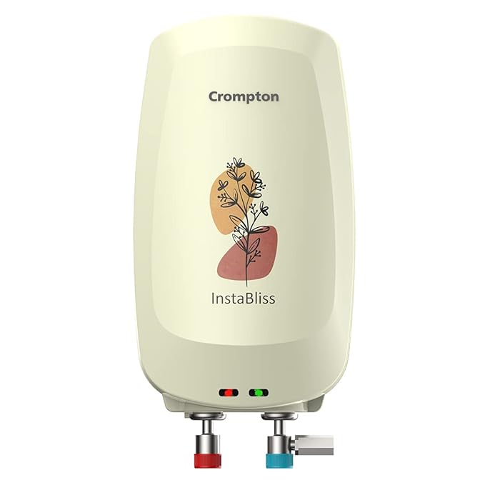 Crompton Instabliss 3-L Instant Water Heater (Geyser) With Advanced 4 Level Safety, Wall Mounting