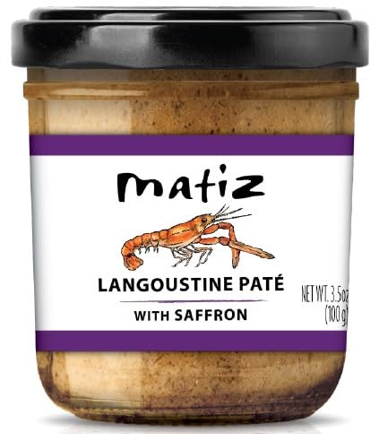 Matiz Paté de Mariscos Langoustine con Azafrán, 3.5 oz