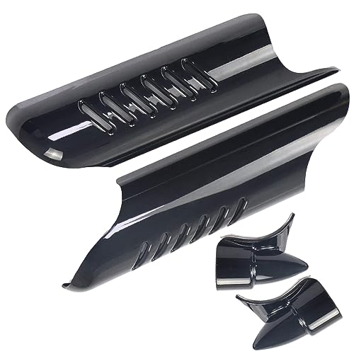 Deflector de pata de horquilla Riloer con cubierta inferior para moto Street Glide Touring